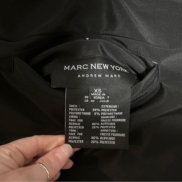 MARC NewYork Reversible Faux Fur Coat - Picture 8 of 9